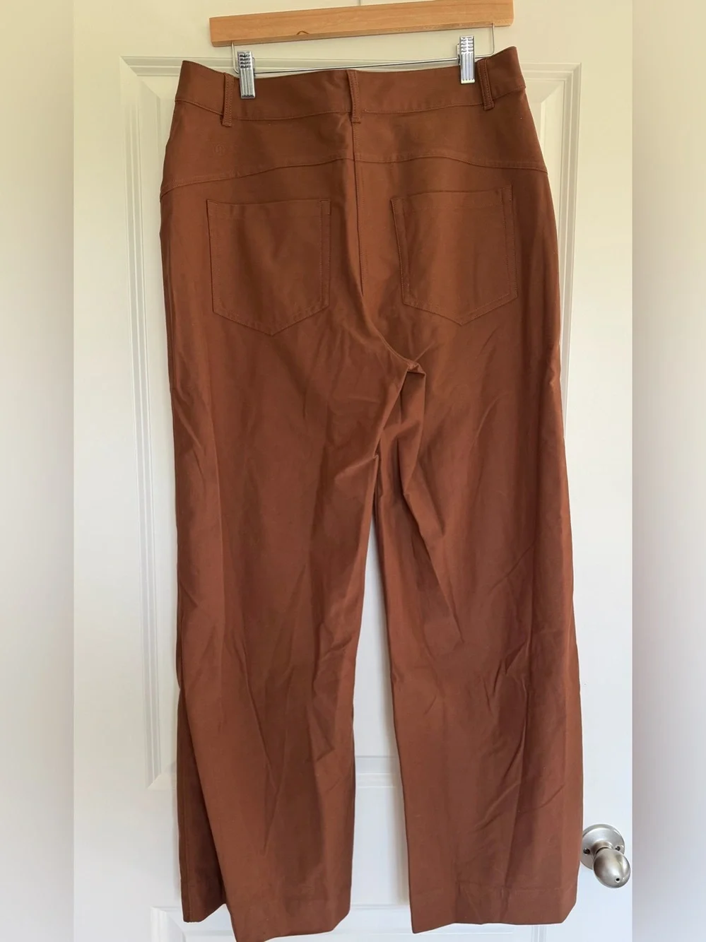 Lululemon City Sleek 5 Pocket Wide-Leg High-Rise Pant *Light Utilitech RST BRN